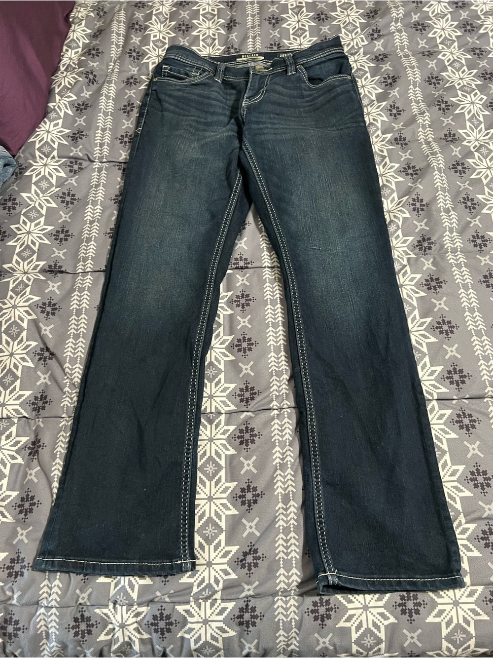 Women's Dark Blue Bootcut Jeans